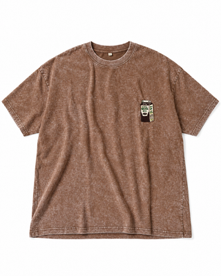 THE BIV T - ONE OF ONE MILK BROWN & GREEN