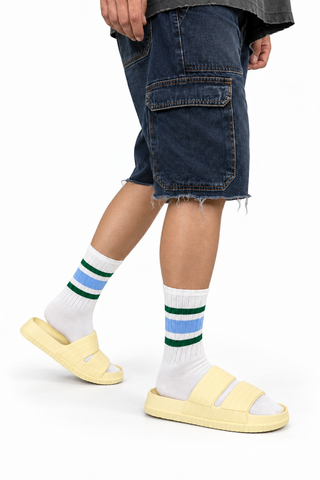 BIV SANDALS SUNBLEACHED YELLOW + GT SOCKS